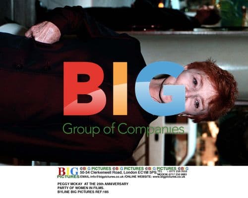 Peggy McKay at Women in Films Party