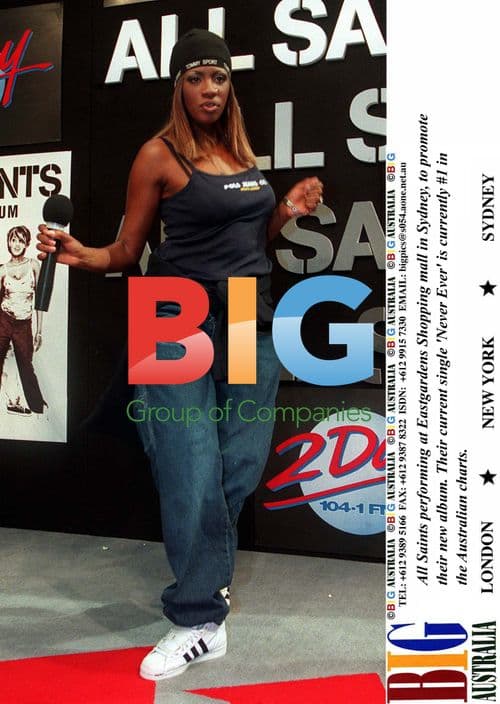 All Saints Perform at Eastgardens Mall