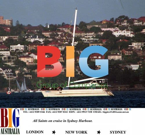 ALL SAINTS on Cruise in Sydney Harbour