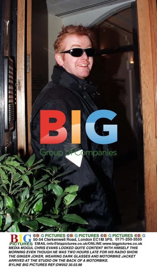 Chris Evans Arrives Late to Radio Show