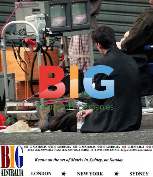 Keanu Reeves on 'Matrix' Set in Sydney