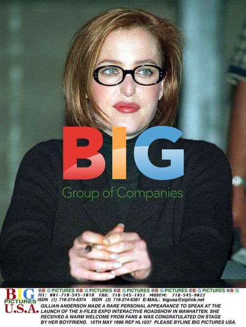 Gillian Anderson at X-Files Expo Launch