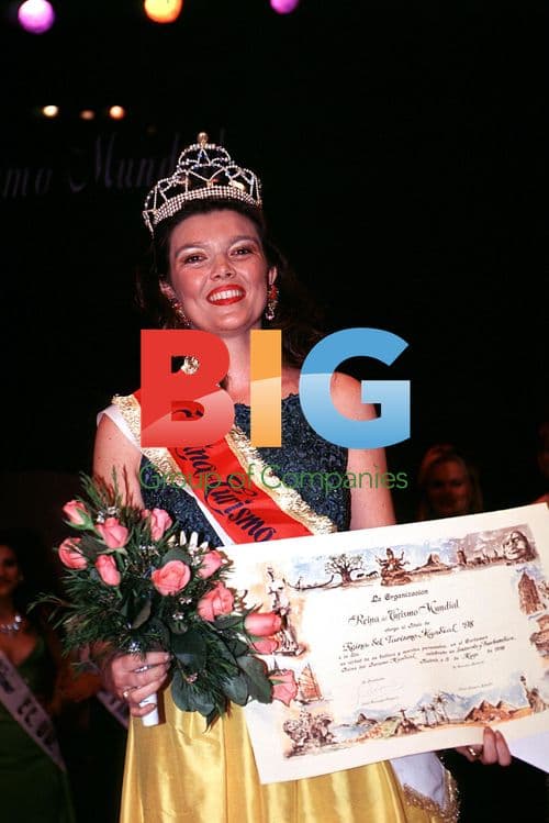 MISS WORLD TURIST/98 in Lanzarote, Canary Islands
