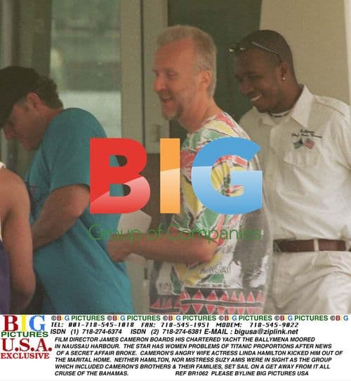 James Cameron Boards Yacht After Affair Scandal