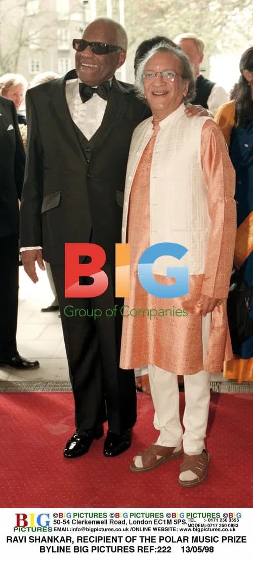 RAVI SCHANKAR & RAY CHARLES POLAR MUSIC PRIZE