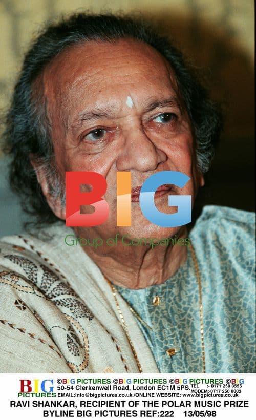 Ravi Shankar receives Polar Music Prize