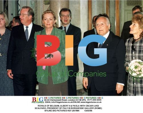 Belgian Royalty Meet Italian President