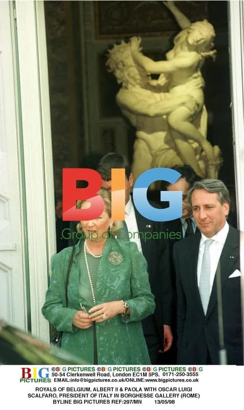 Belgian Royals Meet Italian President in Rome