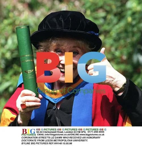 Liz Dawn Receives Honorary Doctorate
