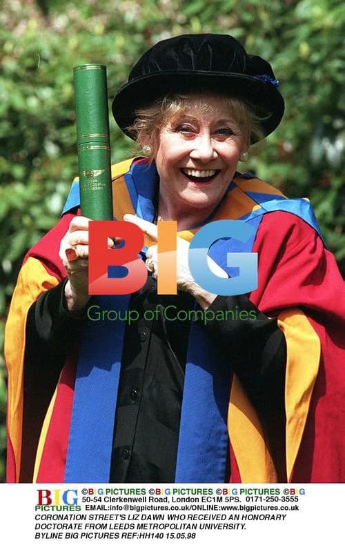 Liz Dawn Receives Honorary Doctorate
