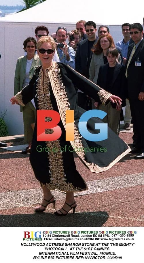 SHARON STONE AT 'THE MIGHTY' CANNES PHOTOCALL