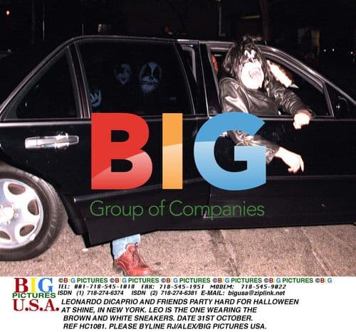 DiCaprio Parties at Shine on Halloween