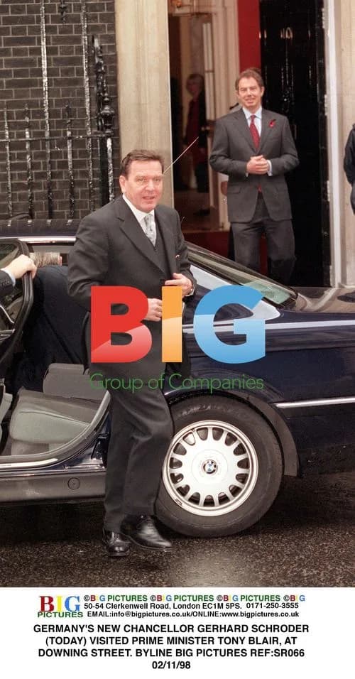 Germany's New Chancellor Visits UK PM