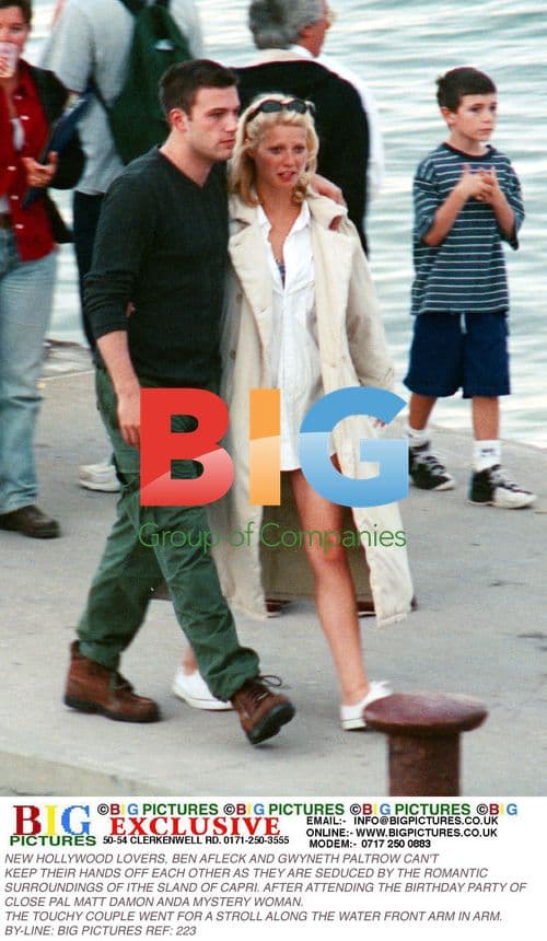 Ben Affleck and Gwyneth Paltrow's Romantic Capri Stroll