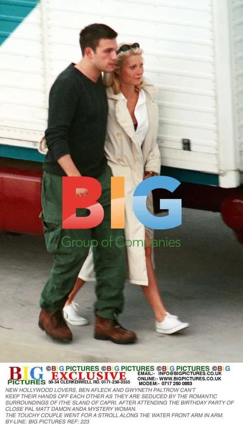 Ben Affleck and Gwyneth Paltrow in Capri