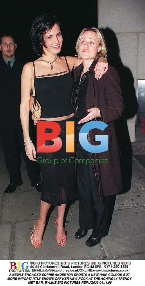 Sophie Anderton Shows Off Engagement Ring