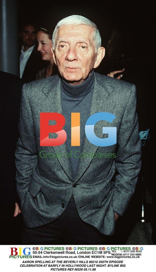 AARON SPELLING AT BEVERLY HILLS 90210 CELEBRATION