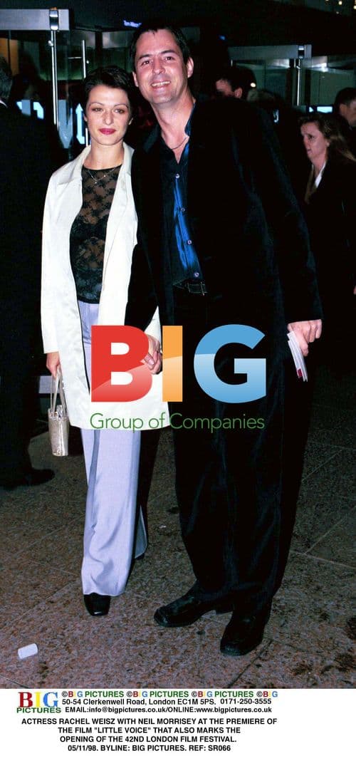 RACHEL WEISZ and NEIL MORRISEY at LITTLE VOICE Premiere