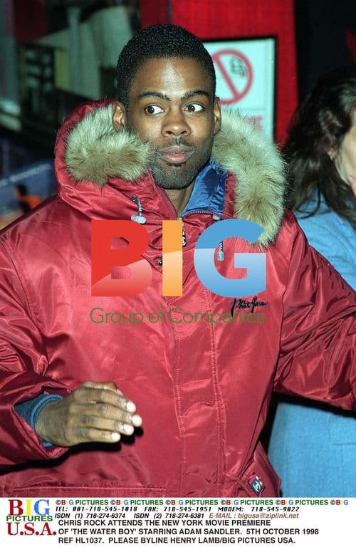 Chris Rock Attends 'The Water Boy' Premiere