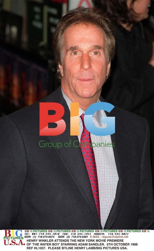 Henry Winkler attends 'The Water Boy' premiere