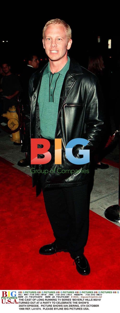 Ian Ziering at 'Beverly Hills 90210' 250th Episode Party