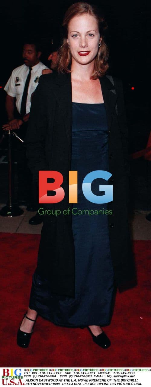 Alison Eastwood at 'The Big Chill' Premiere