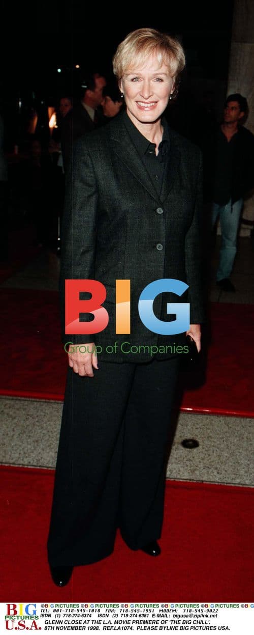 Glenn Close at 'The Big Chill' Premiere