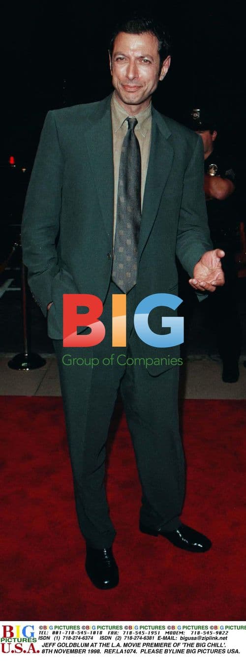 Jeff Goldblum at 'The Big Chill' Premiere