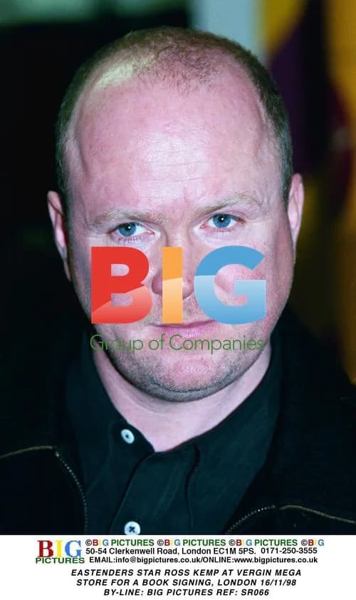 Ross Kemp Book Signing at Virgin Megastore
