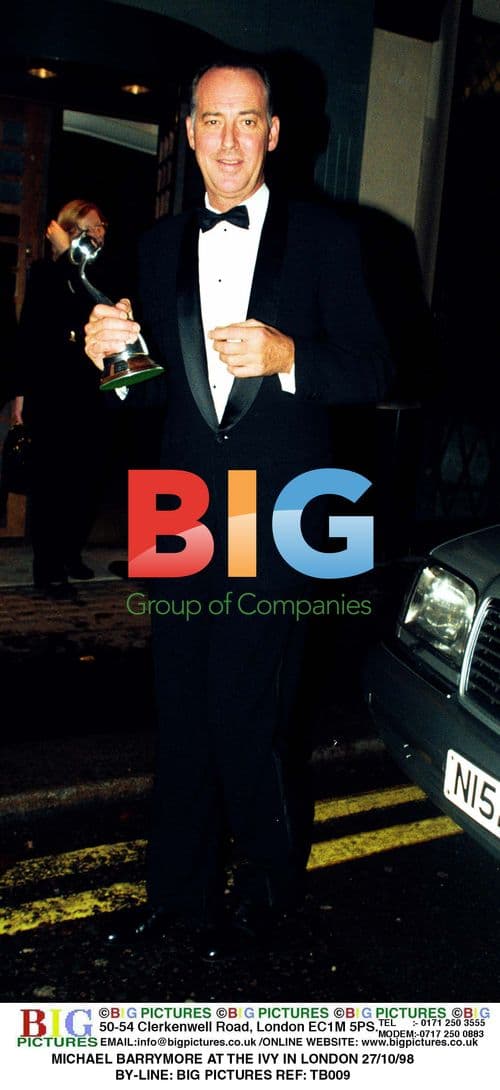 Michael Barrymore at The Ivy in London