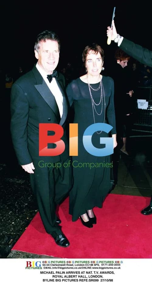 Michael Palin Arrives at Nat. T.V. Awards