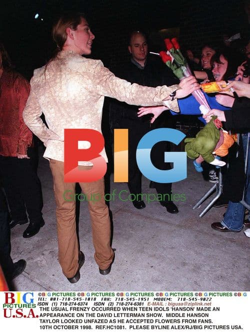 Hanson Boys on Letterman Show