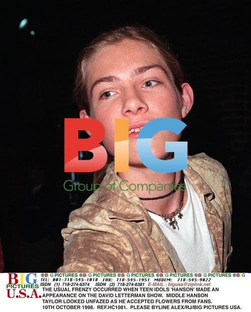 Hanson Appear on Letterman