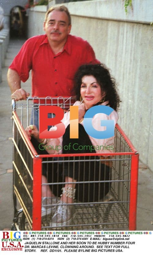 Jaquelin Stallone and Dr. Marcas Levine Clowning Around