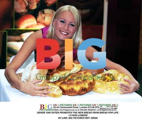 Denise Van Outen Promotes New Bread