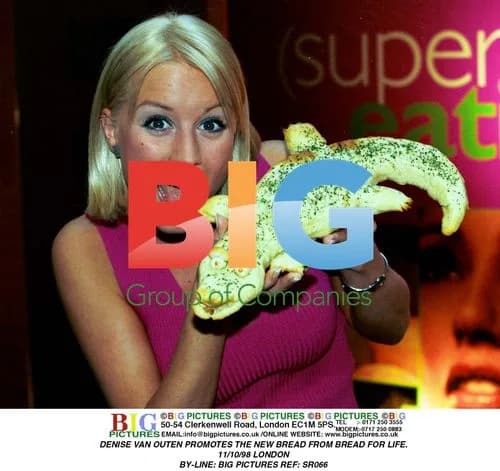 DENISE VAN OUTEN PROMOTES NEW BREAD