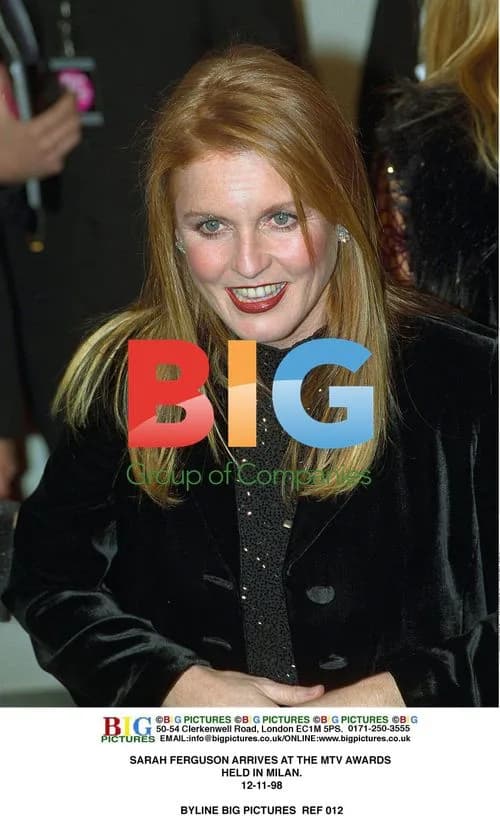 Sarah Ferguson at MTV Awards in Milan
