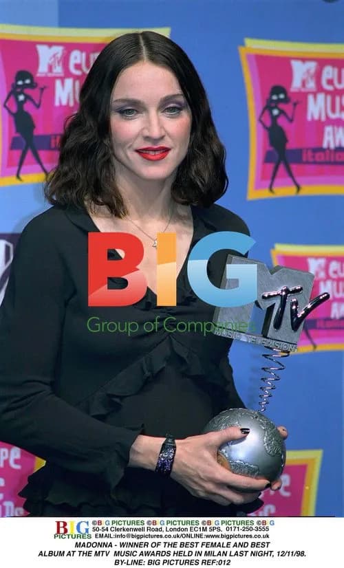 Madonna Wins Big at MTV Music Awards