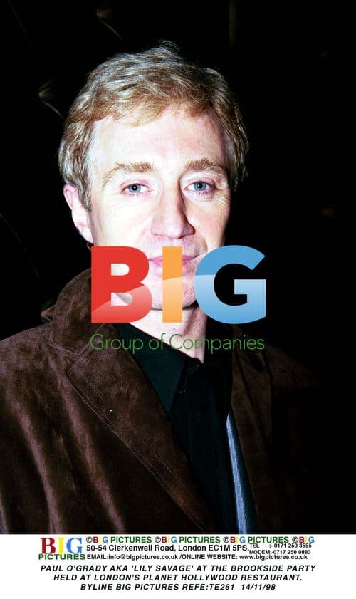 Paul O'Grady as Lily Savage at Brookside Party