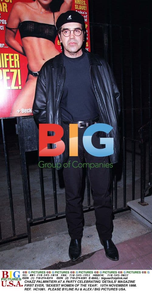 Chazz Palmintieri at Details Magazine party