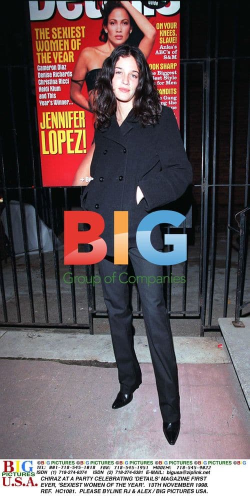 Chiraz at Details magazine party