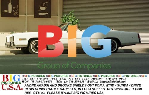 Agassi and Shields Out for Windy Drive