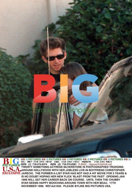 Alicia Silverstone and Boyfriend Out in Hollywood