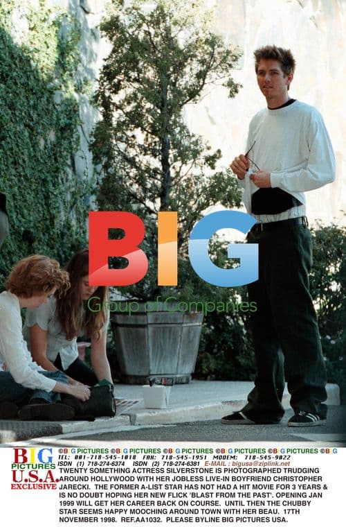 Alicia Silverstone with boyfriend