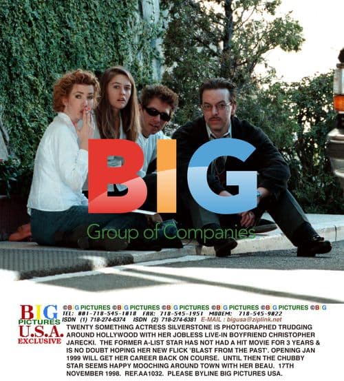 Alicia Silverstone and Boyfriend Out in Hollywood