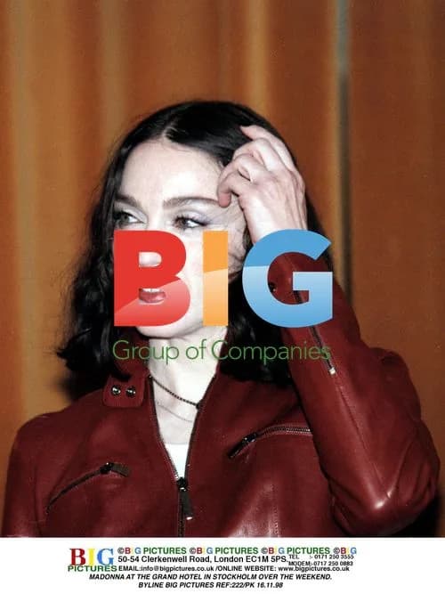 Madonna at Grand Hotel in Stockholm