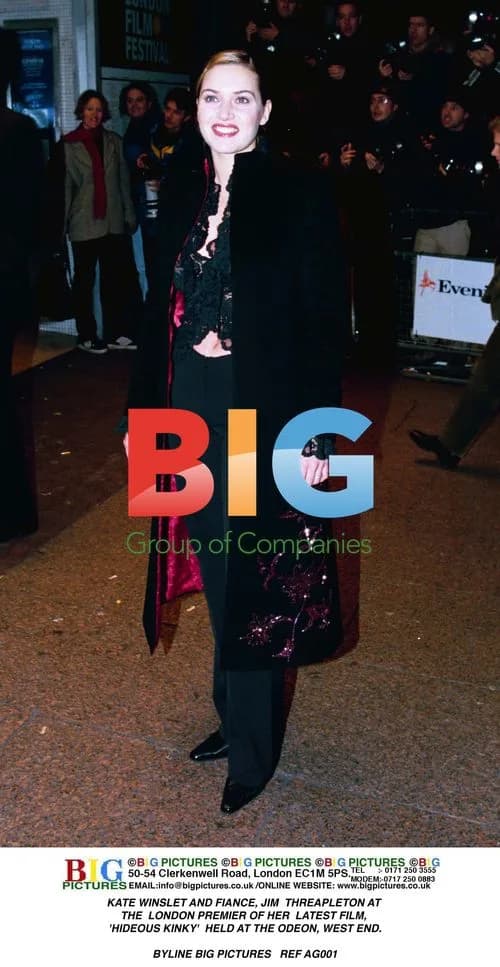 Kate Winslet at London Premiere of "Hideous Kinky"