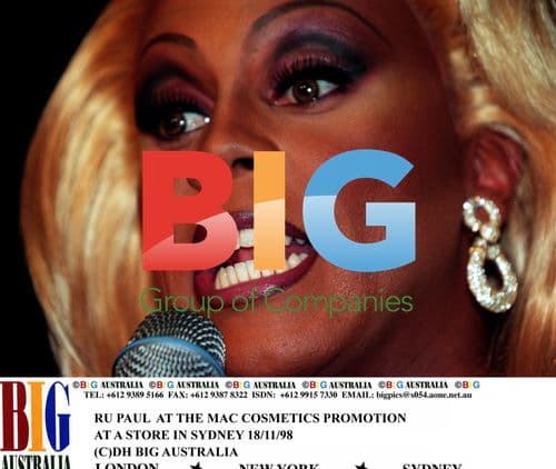 RuPaul at MAC Cosmetics Promotion in Sydney