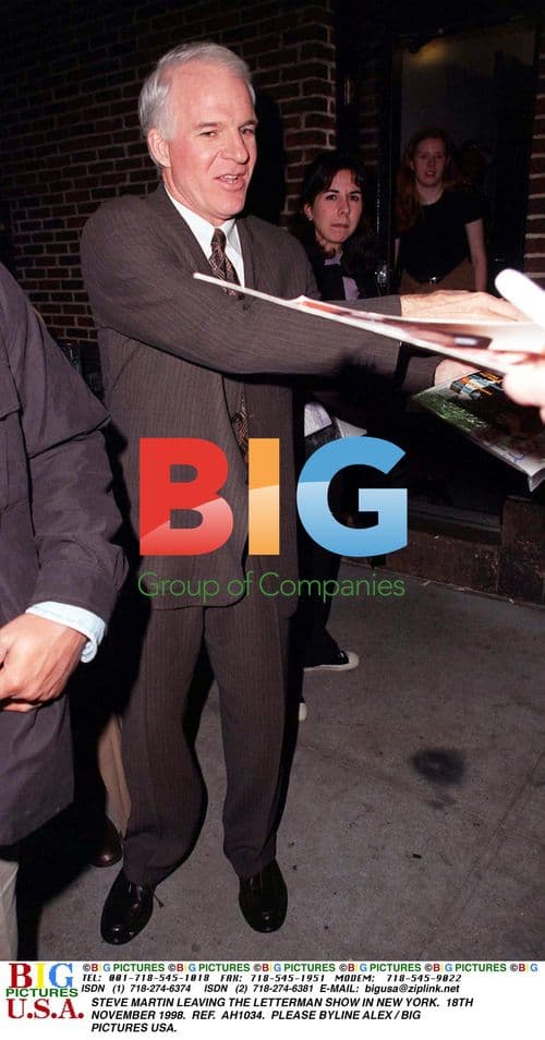 Steve Martin Leaving Letterman Show