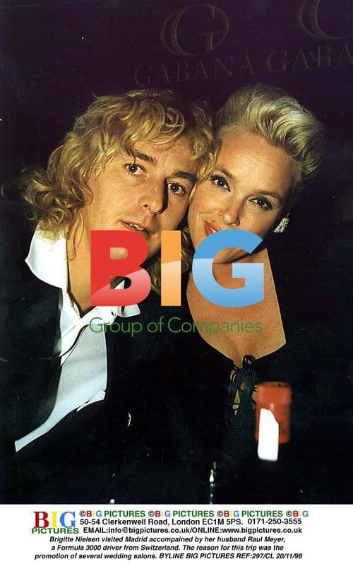 Brigitte Nielsen visits Madrid